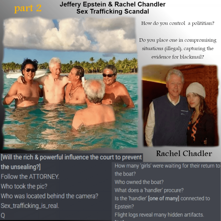 Read more about the article Jeffrey Epstein And Rachel Chandler Sex Trafficking Scandal