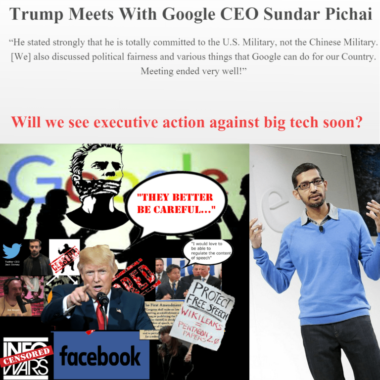 Read more about the article Trump’s Meeting With Big Tech
