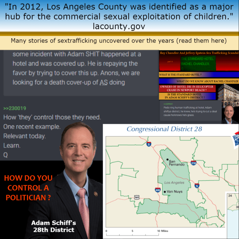 Read more about the article ‘Major Hub’ For Human Sex-Trafficking In Adam Schiff’s District