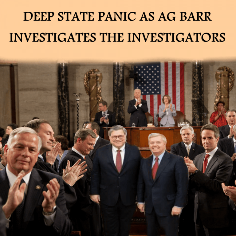 Read more about the article Deep State Panic As AG Barr Investigates The Investigators