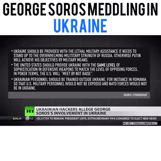 Read more about the article George Soros Meddling in Ukraine
