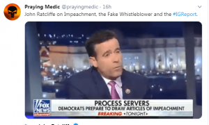 Read more about the article Rep. Ratcliffe Claims that the “whistleblower” Committed Perjury