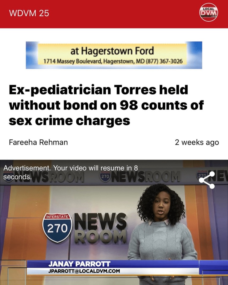 Read more about the article Ex-Pediatrician Dr. Ernesto Torres Held Without Bond On 98 Counts Of Sex Crime Charges