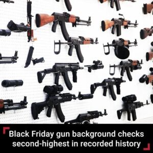 Read more about the article The FBI ran the second-highest number of gun background checks on Black Friday 2…