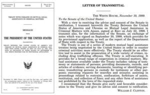Read more about the article Did you know there is a treaty between the US and Ukraine regarding cooperation …