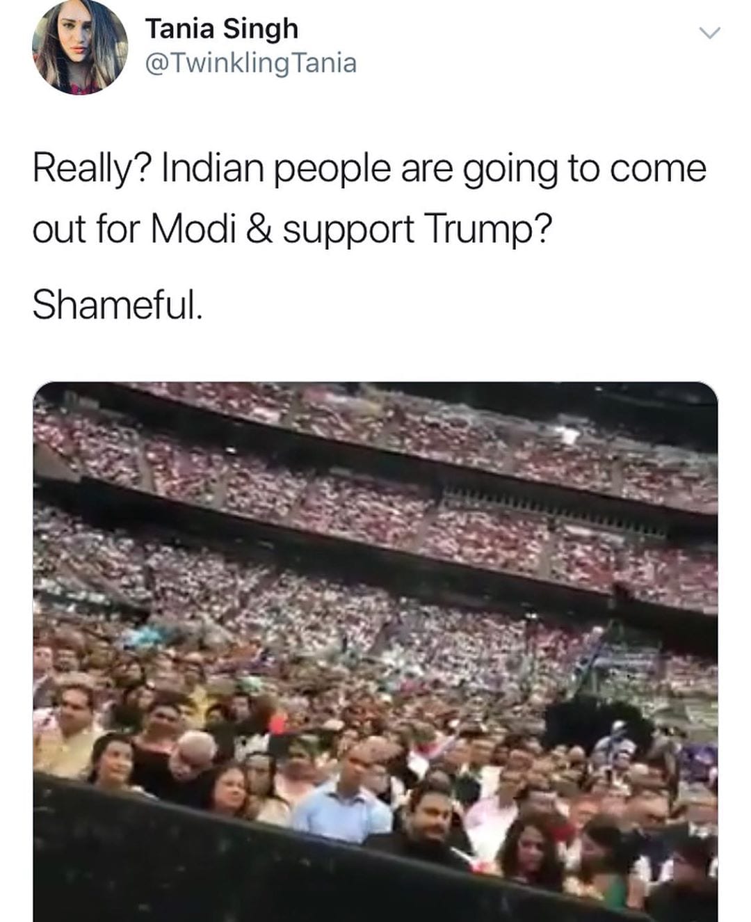 You are currently viewing 50K Indian Americans showed up in support of PM Modi and @realdonaldtrump we lov…