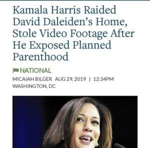 Read more about the article Crooked corrupt, @KamalaHarris raided David Dalieden’s home and STOLE footage af…