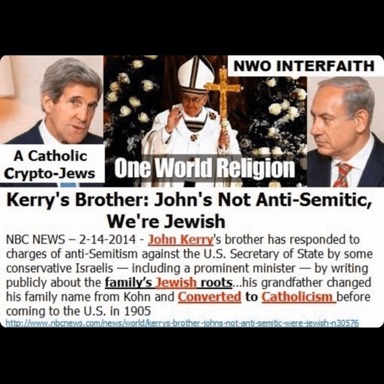 Read more about the article Kerry’s Brother: John’s Not Anti-Semitic, We’re Jewish