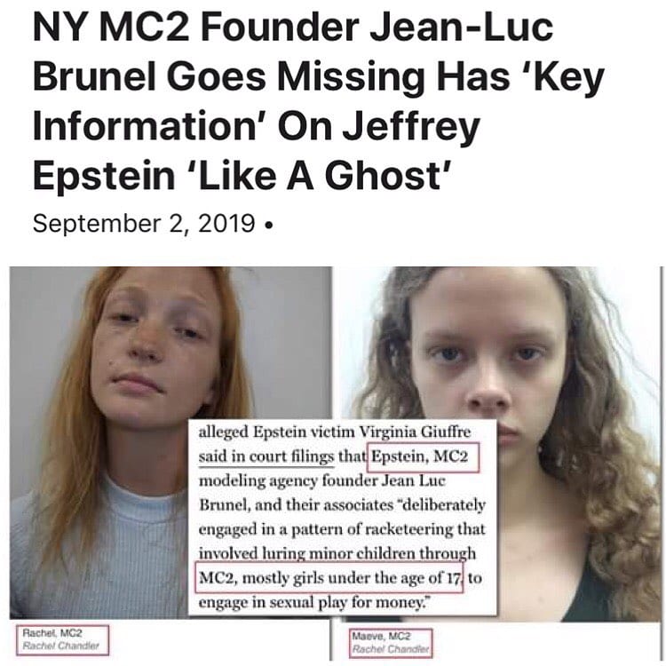 Read more about the article NY MC2 Founder Jean-Luc Brunel Goes Missing Has ‘Key Information’ On Jeffrey Epstein ‘Like A Ghost’