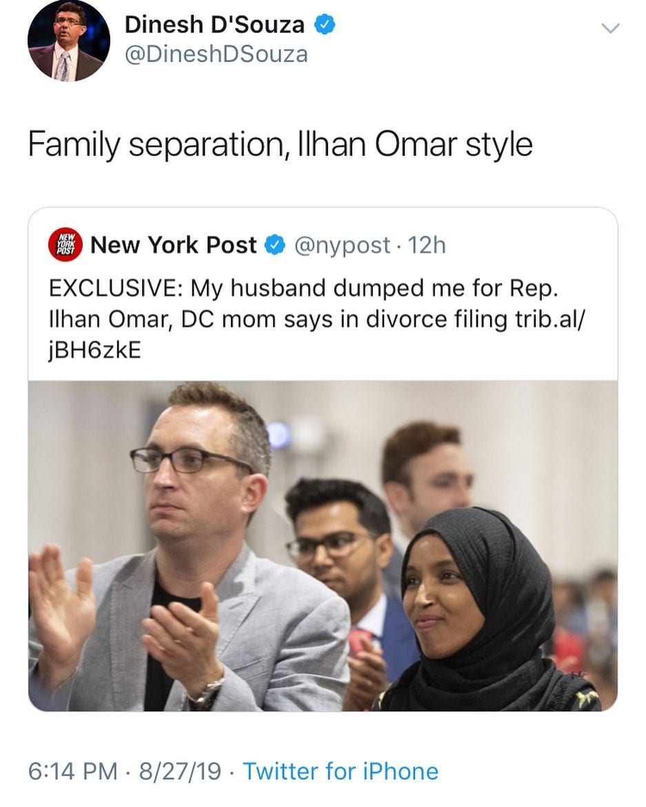 Family Separation Ilhan Omar Style …