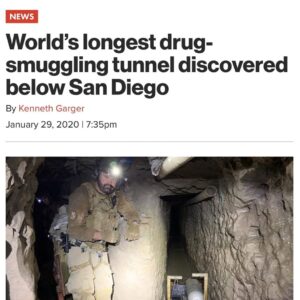 Read more about the article World’s Longest Drug-Smuggling Tunnel Discovered Below San Diego