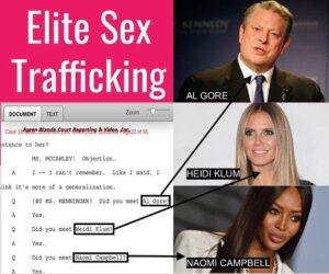 Read more about the article @NaomiCampbell @heidiklum @algore You guys have been name dropped in a child sex…