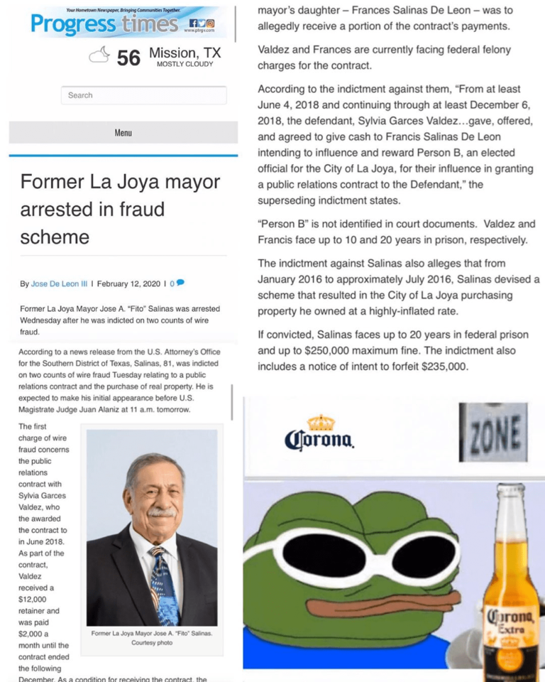 Read more about the article Former La Joya Mayor Arrested In Fraud Scheme