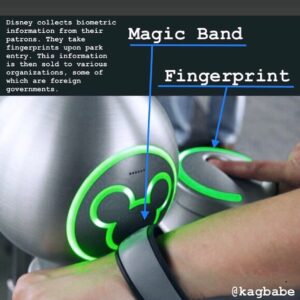 Read more about the article Disney collects biometric information from their patrons. They take fingerprints…
