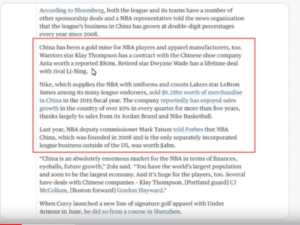 Read more about the article How the NBA’s rift with China laid bare the cost of free speech