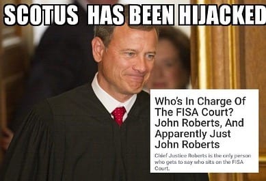 Read more about the article What in the world…
Let’s look into this
1.) SCOTUS John Roberts name is in Eps…