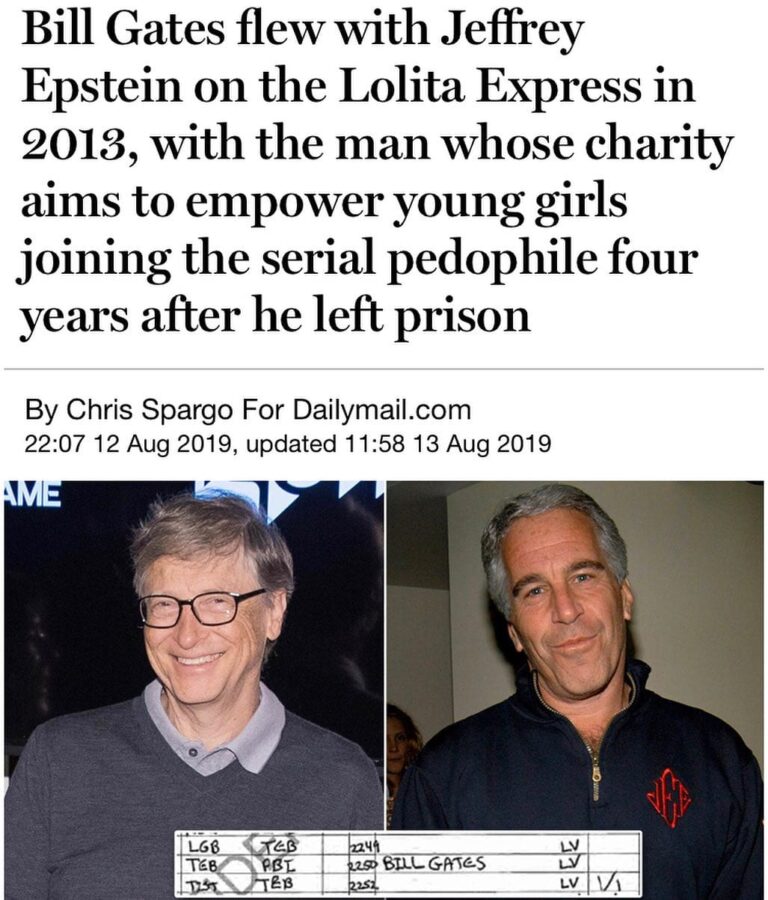 Read more about the article Bill Gates hitched a ride on Jeffrey Epstein’s plane – four years after he serve…