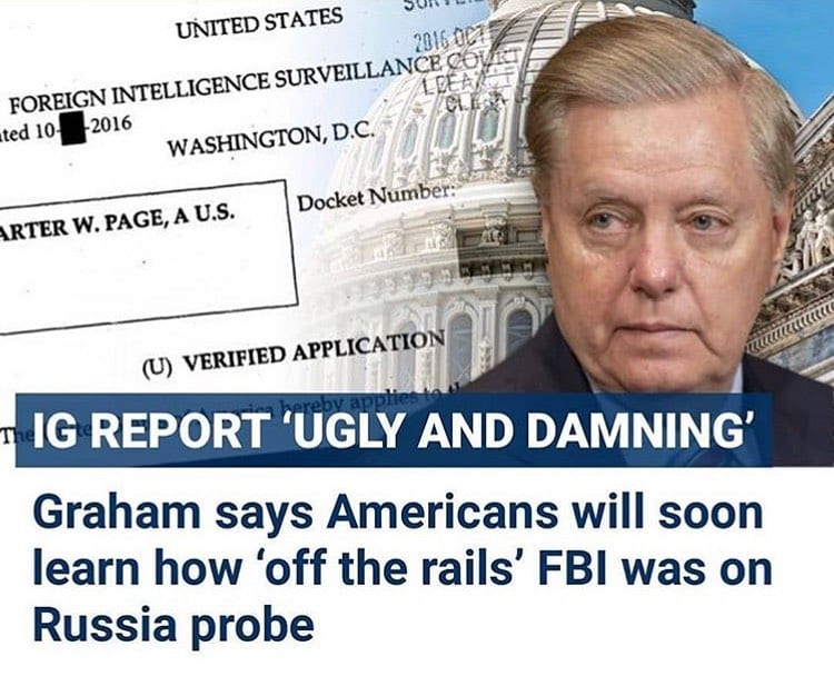 Read more about the article Today on @FoxNews @LindseyGrahamSC stated Americans will soon see how off the ra…