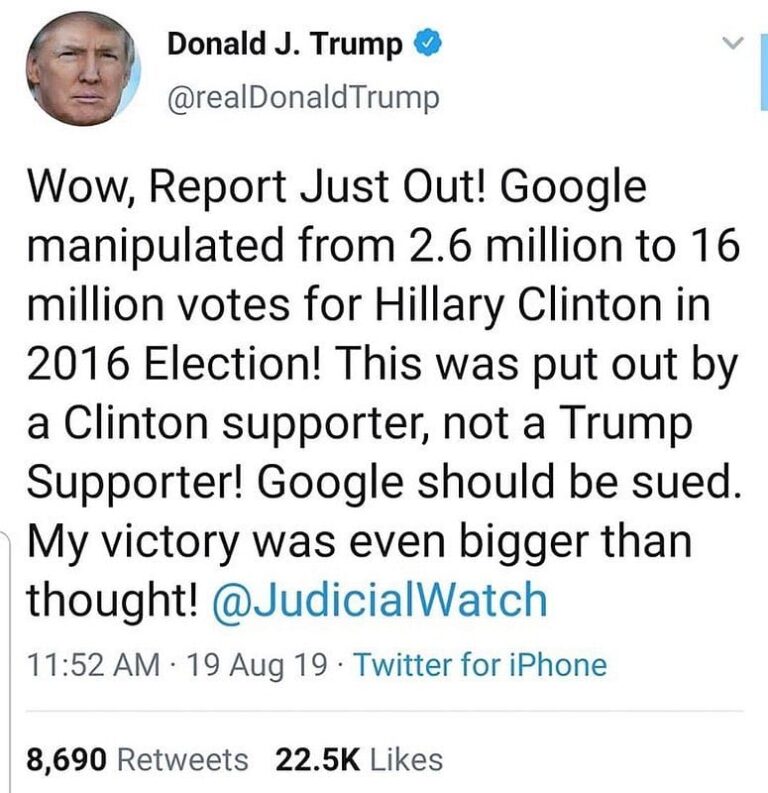 Read more about the article SHUT GOOGLE DOWN …. NOW!!! Guys we have to ask comment urge this on our presid…