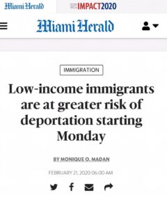 Read more about the article Low Income Immigrants Are At Greater Risk Of Deportations Starting Monday