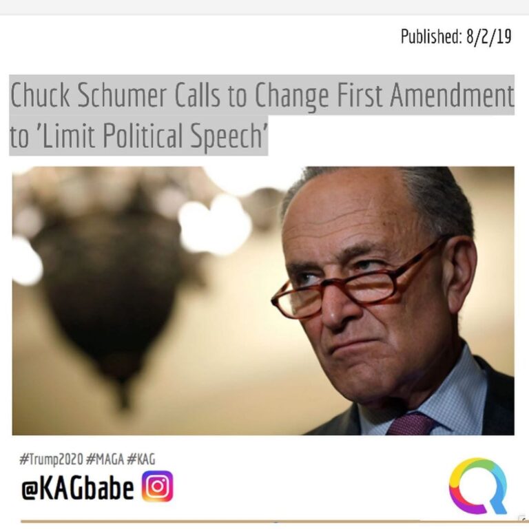 Read more about the article @chuckschumer is a communist…