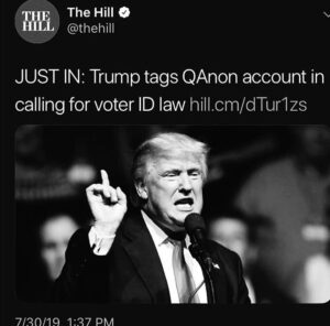 Read more about the article Q movement is REAL.
WWG1WGA!!!
Photo cred @alphapunisher1776…