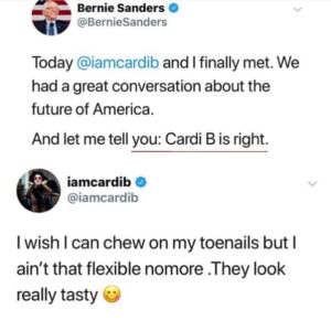 Read more about the article @iamcardib tweeted this 7/25/19 claims she will “educate the youth”…