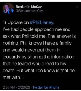 Who Is Phil Haney?