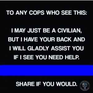 Read more about the article All day everyday 24/7 365 til I die  #ProtectOurOfficers #BacktheBlue…