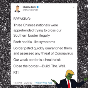 3 Chinese Nationals Infected With Coronavirus Apprehended At Border Wall