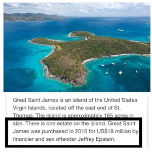 Read more about the article Island #2 owned by Jeffrey Epstein….