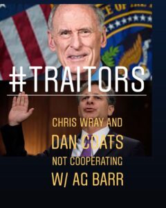 Read more about the article Director of National Intelligence Dan Coats and FBI director Chris Wray are NOT …