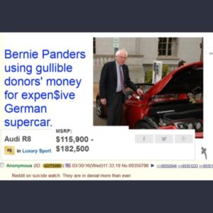 Read more about the article LOL! Bernie PANDERS! Like, REPOST & share! …