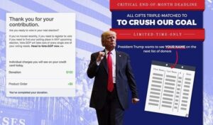 Read more about the article Please donate! Let’s help POTUS crush his goal for May! We are with him and we w…