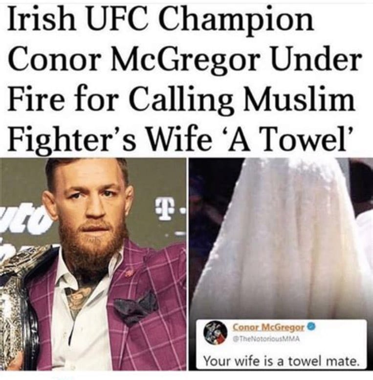 Read more about the article Flashback Friday to @thenotoriousmma #savage #true #maga #kag Ur wife a towel ma…
