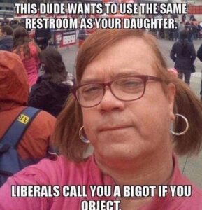 Call me a “Bigot” all you want idgaf my daughter will not be pulling her pants d…