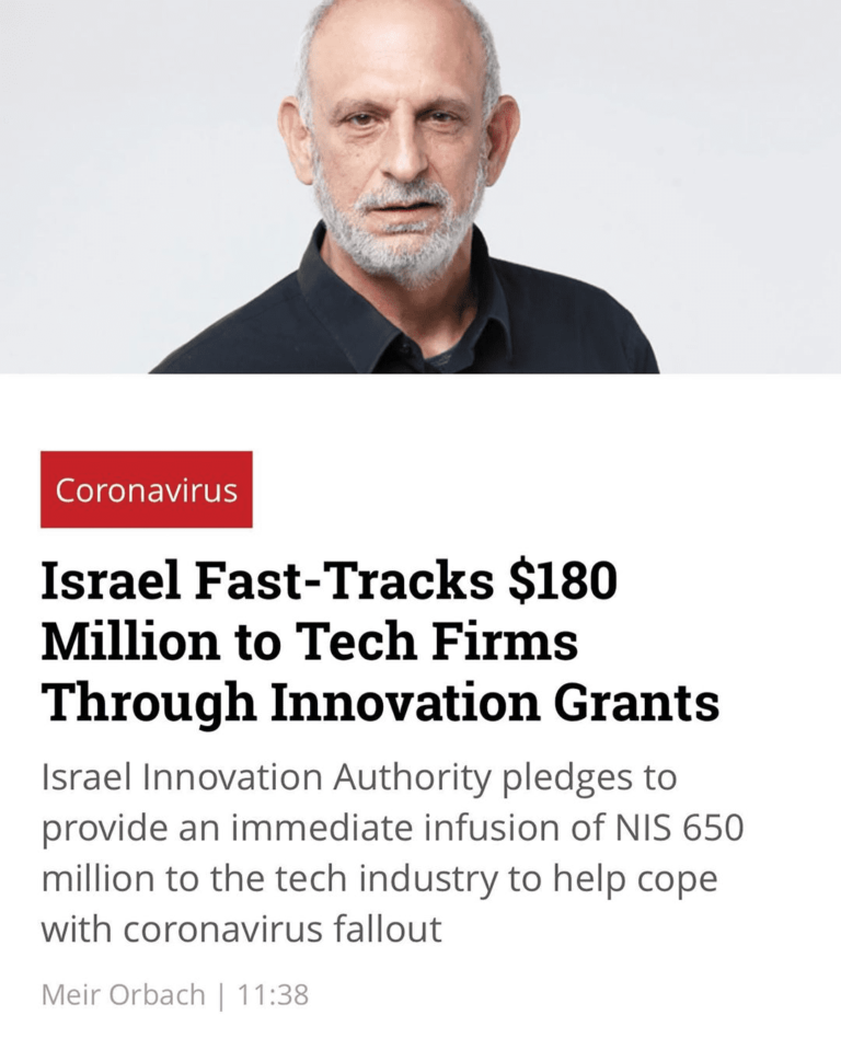 Read more about the article Israel Fast-Tracks $180 Million to Tech Firms Through Innovation Grants
