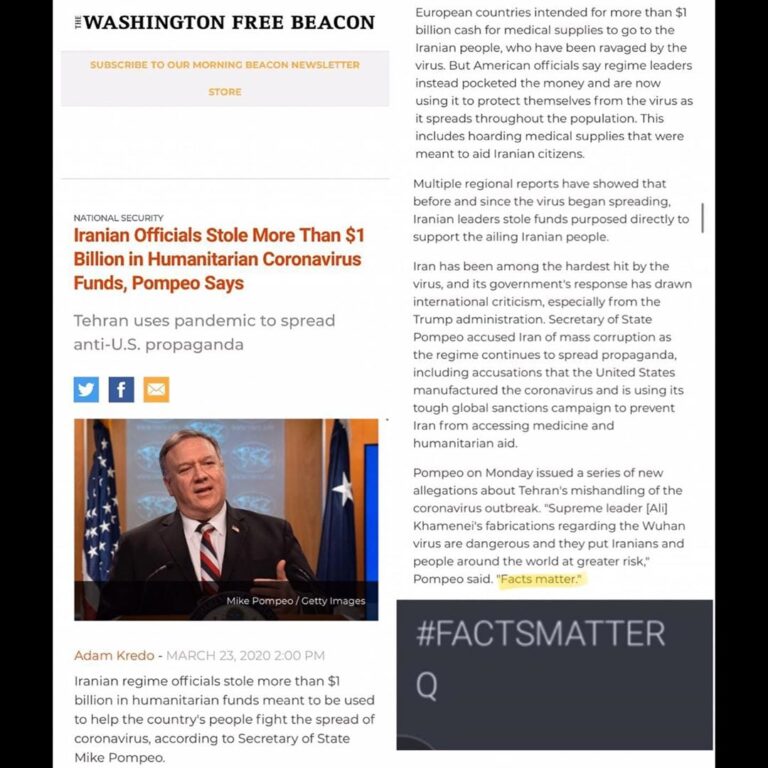 Read more about the article FACTS MATTER GOOBY!

#TheGreatAwakening
#Qanon
#factsmatter
#takebackcontrol
#ww…