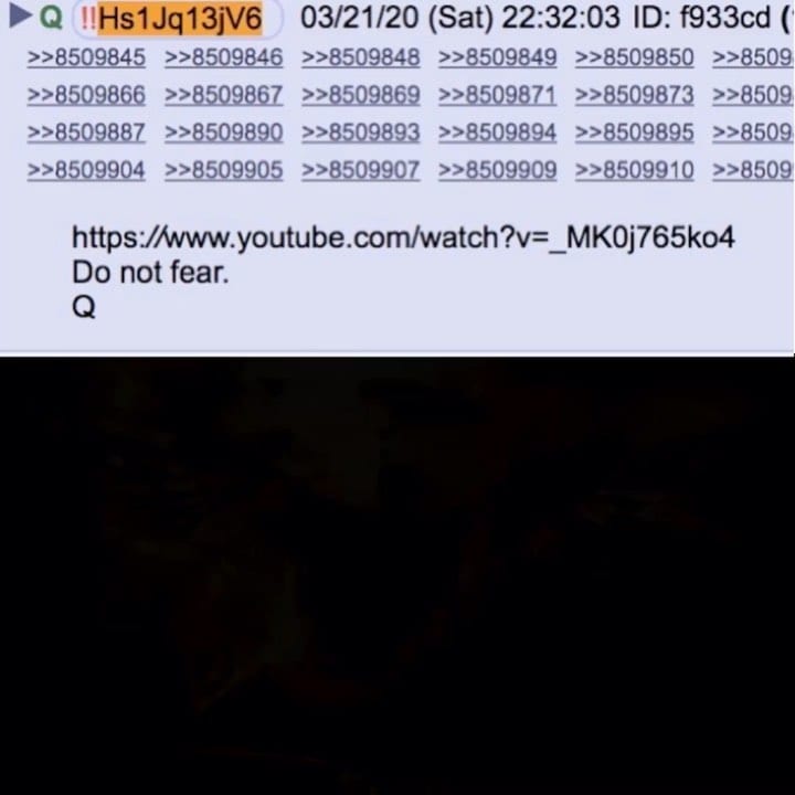 Read more about the article TMB Update: Do not fear.
There is a reason why a sword is held.
New Q
#TheGreatAwakening 2020-03-22 03:10:02