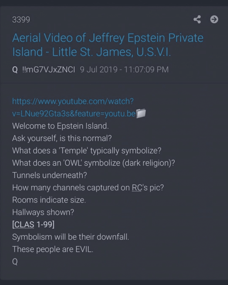 Read more about the article Aerial Video of Jeffrey Epstein Private Island – Little St. James, U.S.V.I.