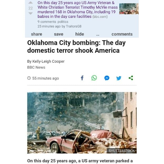Read more about the article Oklahoma City bombing: The day domestic terror shook America