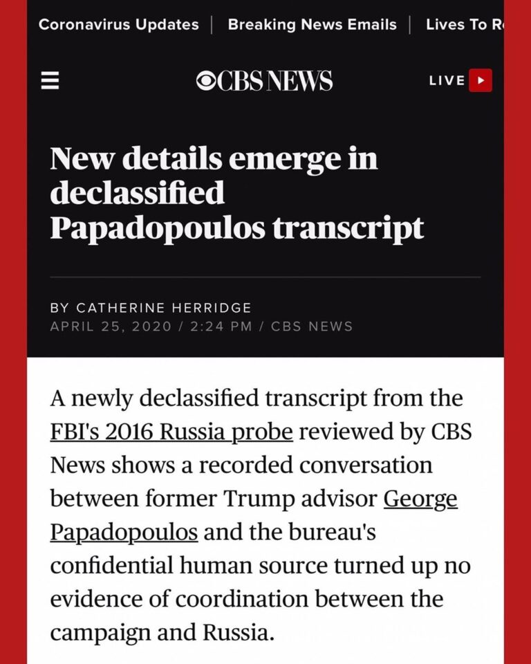 Read more about the article New details emerge in declassified Papadopoulos transcript
