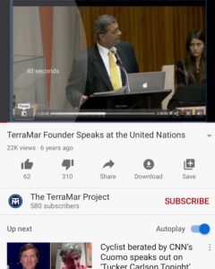 Read more about the article TMB Update: TerrarMar Project
Ocean Alliance
#TheGreatAwakening 2020-04-27 03:01:35