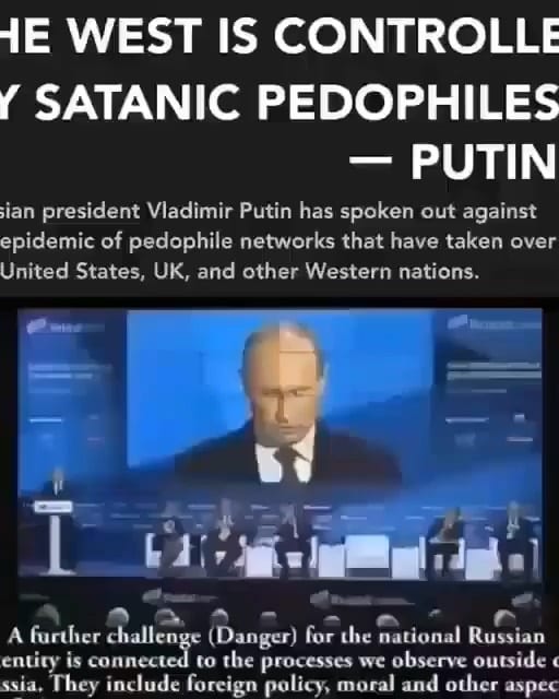 You are currently viewing America’s Pedophile Society – –