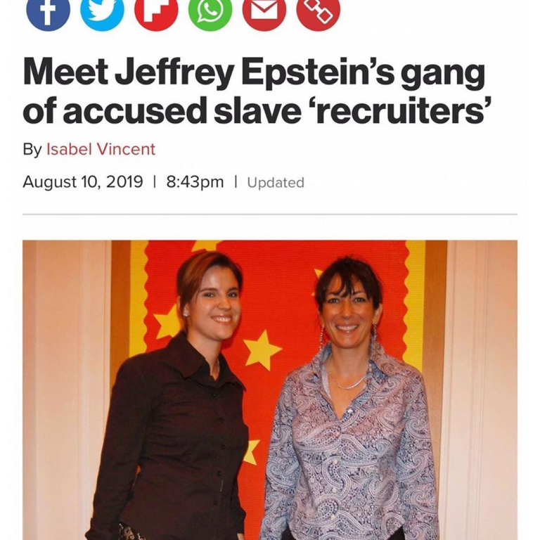 Read more about the article Meet Jeffrey Epstein’s Gang Of Accused Slave ‘Recruiters’