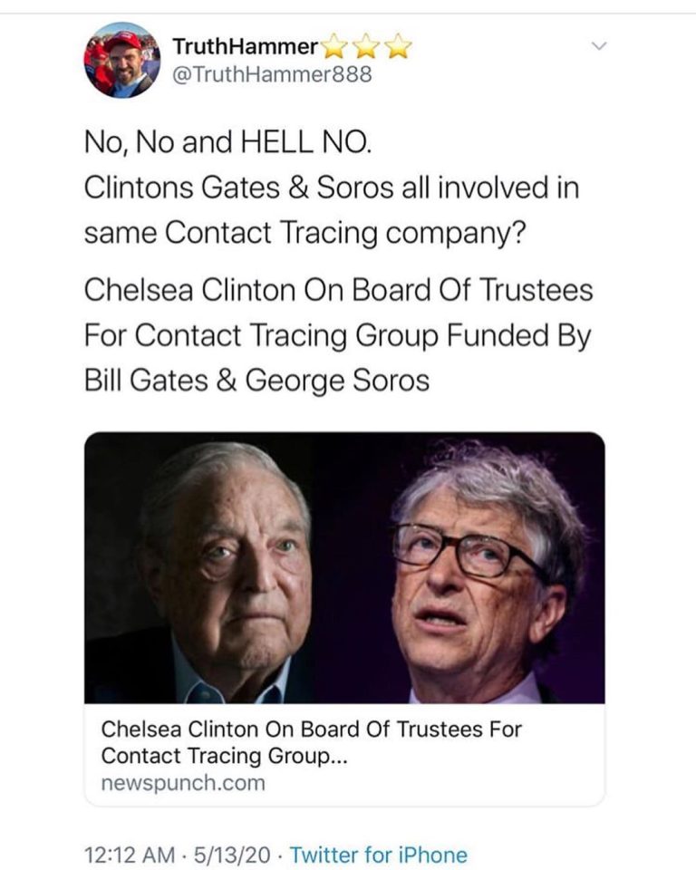 Read more about the article Clintons Gates & Soros all involved in same Contact Tracing company?