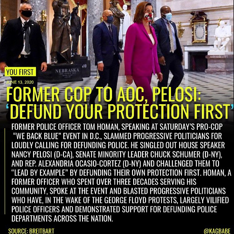 Read more about the article FORMER COP TO AOC, PELOSI: ‘DEFUND YOUR PROTECTION FIRST’