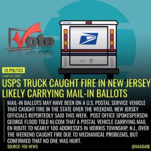 Read more about the article The Morris County Clerkâ€™s office reportedly posted an â€œurgent noticeâ€� to voters …