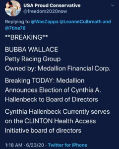 Read more about the article Bubba Wallace Owned By Clinton?

Can’t say I’m surprised either, it’s almost as …