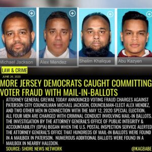 Read more about the article Attorney General Gurbir S. Grewal today announced voting fraud charges against P…